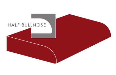 Half Bullnose