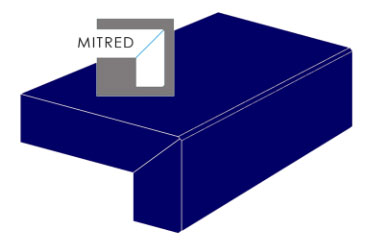 Mitred